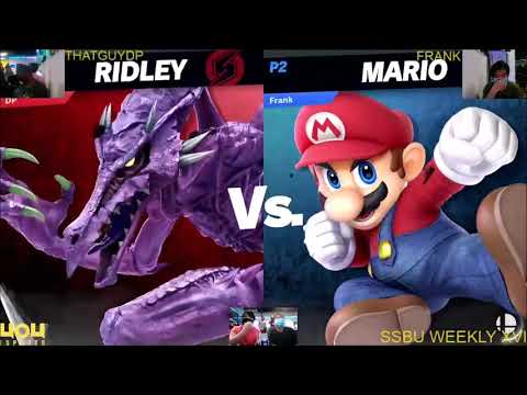 4o4 Ultimate Weekly XVI - CR2| ThatGuyDP(Ridley) vs Frank(Mario) - Winners Round 2