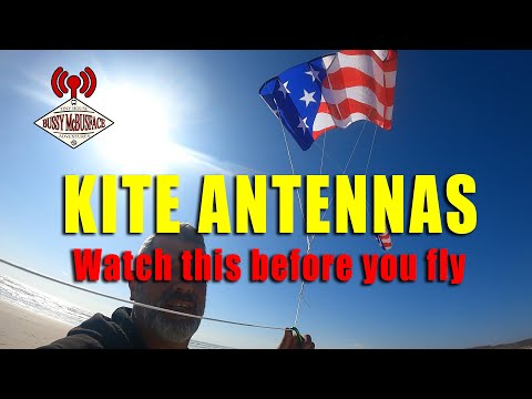 Ham Radio Kite Antenna for POTA!