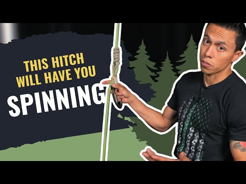 How to Tie a Valdotain Tresse Friction Hitch - Bartlett Climbing Techniques