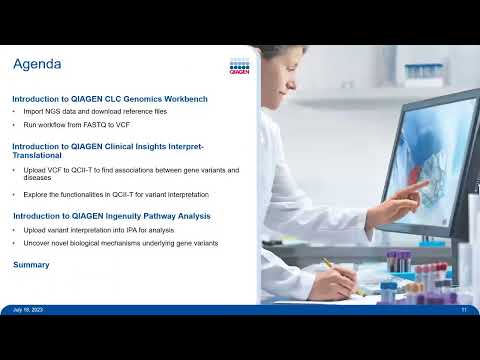 使用 QIAGEN CLC Genomics、QCI Interpret-Translational  和 Ingenuity Pathway Analysis (IPA) 研究基因組變異