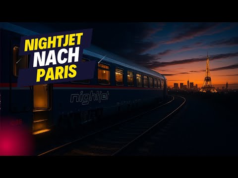Mit dem Nachtzug von Berlin nach Paris - Die komplette Reise im Schlafwagen!
