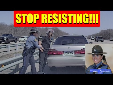 Arkansas State Trooper SHUTS DOWN Out of Control Suspect-"Not on My Watch!'