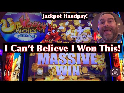 Nemesis No More!  Jackpot Handpay on Unwooly Riches Super Free Games!