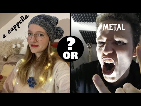Jingle Bell Rock (acapella vs metal)