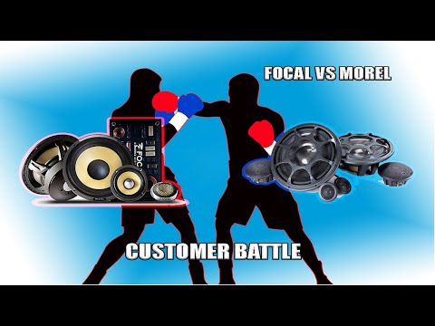 CUSTOMER BATTLE! WHO SOUNDS THE BEST? FOCAL VS MOREL.#focal #morel #vice2k
