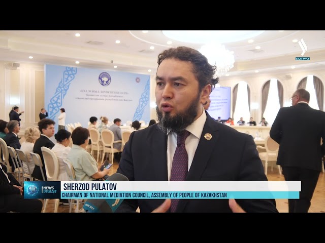 Aktau’da Ülke Geneli̇nden Etno-Arabulucuların Katıldığı Bi̇r Forum Düzenlendi