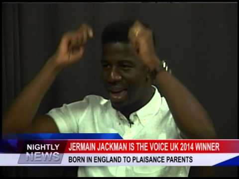 JERMAIN JACKMAN IS THE VOICE UK 2014 WINNER