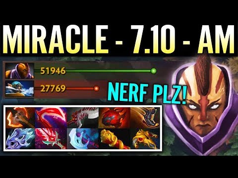 Full Item Carry On Antimage Please Nerf Miracle not AM Dota 2 Pro Gameplay