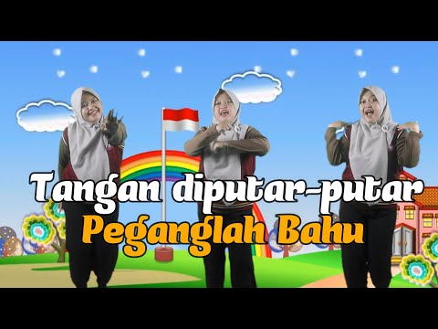 Gerak Senam Tangan Diputar-putar PAUD/TK