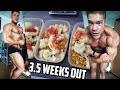 WHAT I EAT ON A HIGH CARB DAY | SHAPE UPDATE 3.5 WEEKS OUT!
