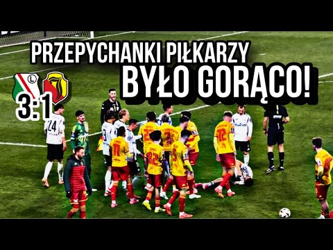 PRZEPYCHANKI PIŁKARZY! - BYŁO GORĄCO! (Legia 3:1 Jagiellonia, 26.02.2025) | Legia TV
