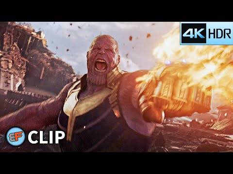 Avengers & Guardians vs Thanos (Part 1) | Avengers Infinity War (2018) IMAX 4K HDR Movie Clip