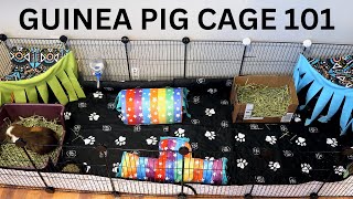 Our Guinea Pig Cage Setup & Cleaning Routine