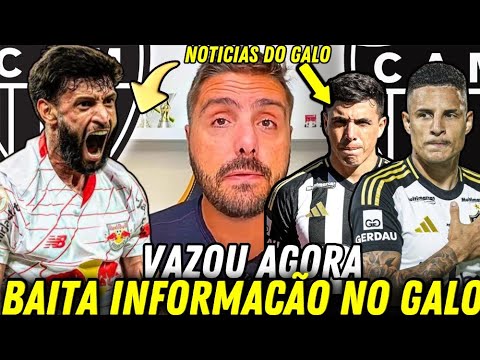 EXCLUSIVO 🚨 NICOLA TRAZ ATUALIZAÇÕES SOBRE O ATLÉTICO MG | ARANA TRAVADO | CAPIXABA VEM? GALO HOJE 