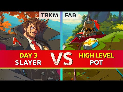 GGST ▰ TRKM (Slayer) vs FAB (Potemkin). Gameplay