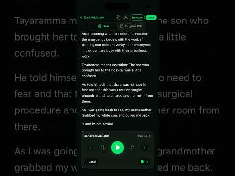 AI PDF Reader & Speech video thumbnail