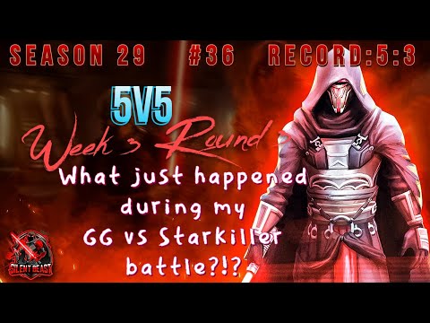 My Epic GG vs Starkiller Battle - There's NO WAY This Happened! #SWGOH #GA #5v5