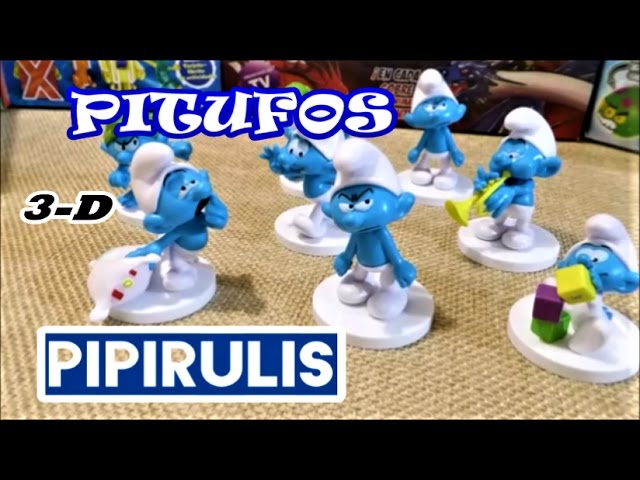 Vídeo relacionado con Sbabam Pitufo Mecánico, Los Pitufos de las Artesanías, Maxi Formato 3D, Colección