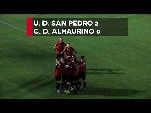 U. D. San Pedro 2 - 0 C. D. Alhaurino