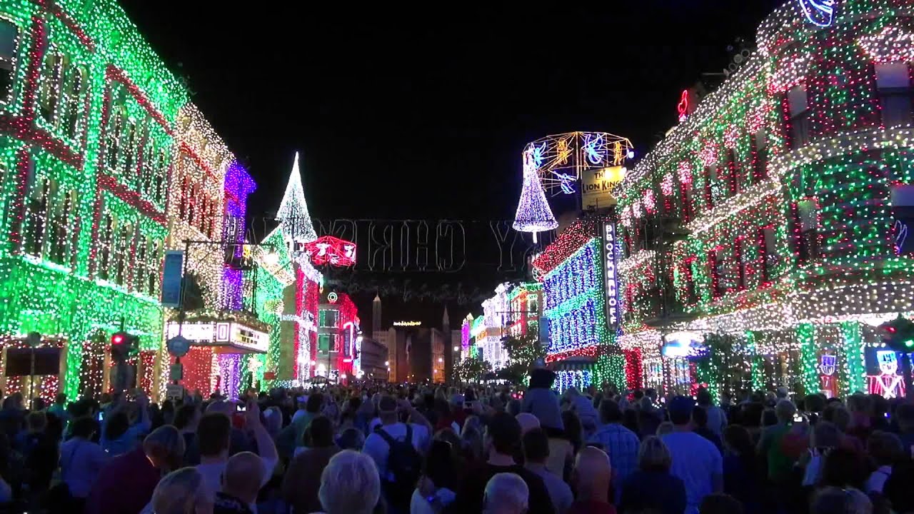Osborne Family Spectacle of Dancing Lights 2013 with Glow with the Show