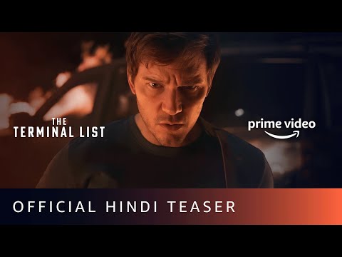 The Terminal List - Official Hindi Teaser | Chris Pratt, Constance Wu, Taylor Kitsch | July 1