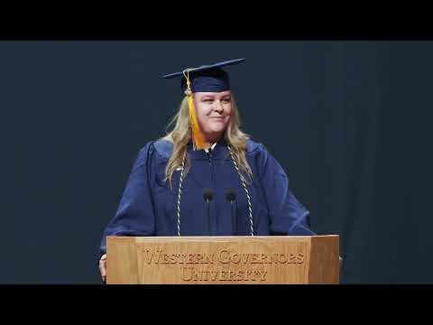WGU 2023 New Orleans Bachelor's Commencement - Graduate Speaker Courtney Moore