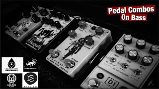 Effect Pedal Combo: Bass! Walrus Audio D1+EQD Afterneath V3+Old Blood Noise Procession+AC Noises AMA