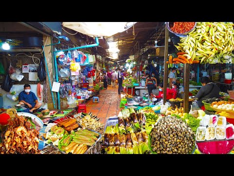 Boeung KengKong Market Foods And More - Cambodian Market Food Scenes In Phnom Penh