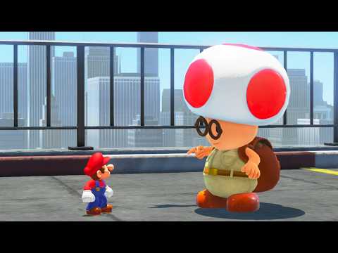 Mario Odyssey BUT Mario is TINY?!