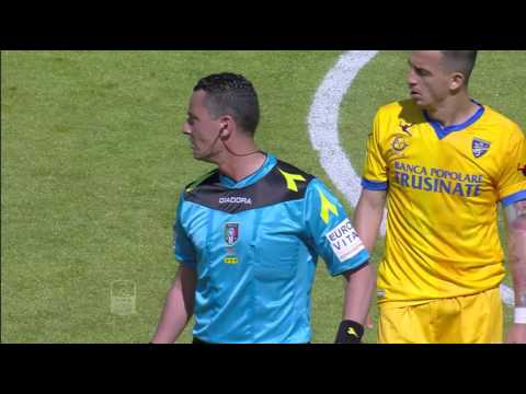 HIGHLIGHTS FROSINONE-SPEZIA 2-0 38a GIORNATA SERIE B 2016/2017