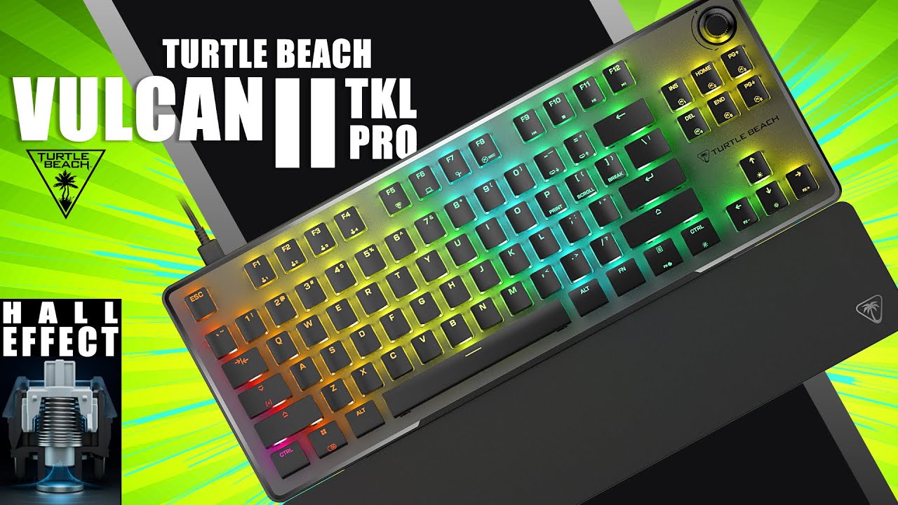 Turtle Beach Vulcan II TKL Pro Hall-Effect Gaming Keyboard Review