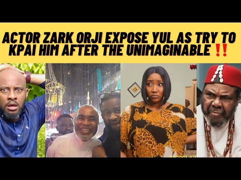 OMG‼️zark orji expose yul edochie as he tried to kpai him after  refused to support &and judyaustin
