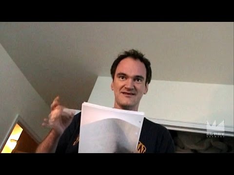 Quentin Tarantino reads a draft of "Kill Bill" to Robert Rodriguez (2001)