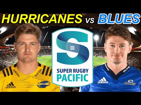 HURRICANES vs BLUES Super Rugby Pacific 2023 Live Commentary