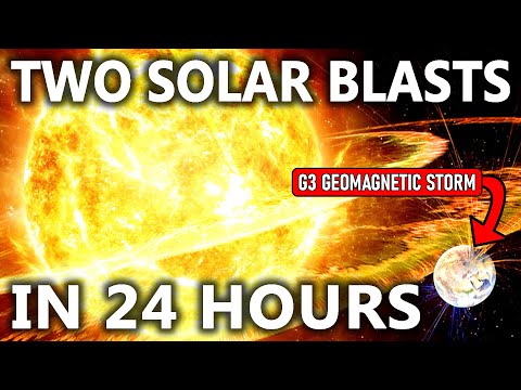 Two BIG Solar Storms Race towards Earth 💥 Did a Seismic Burst Trigger this Solar Activity?