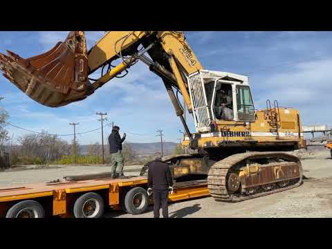 RC Truck Excavator transport! Stunning R/C ACTION!