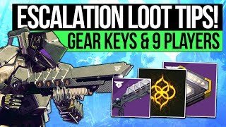 Destiny 2 | ESCALATION PROTOCOL LOOT TABLE! How to Get Loot Keys, Run 9 Player Events & All Rewards!