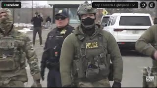 WATCH: Snowing at ICE protests in Minneapolis [GRAPHIC]