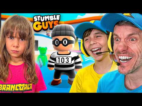 LAURA FICOU BRAVA NO STUMBLE GUYS - Brancoala Games