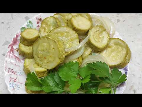 Мариновані кабачки. Найсмачніший рецепт.