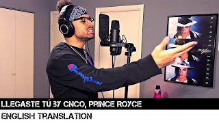 Llegaste Tú by CNCO, Prince Royce | English Translation