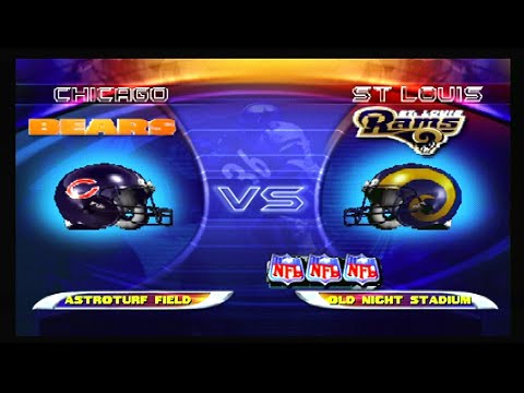 NFL Blitz Special Edition (N64) Bears vs Rams