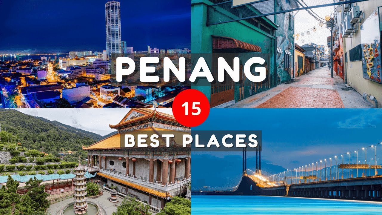 15 Best Things to do in Penang 🇲🇾 - Travel Video