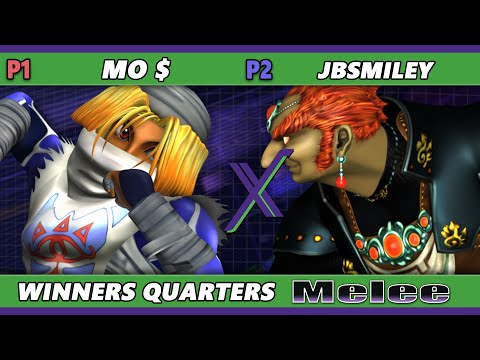 S@X 510 - Mo $ (Sheik) Vs. JBSmiley (Ganondorf) Smash Melee - SSBM