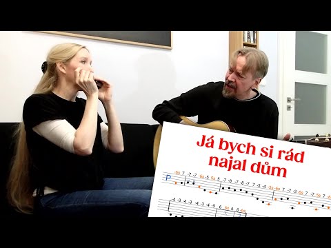 Já bych si rád najal dům (Rent Party Blues); HARMONICA TABS