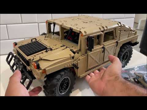 CADA Humvee H1 MOC hummer building blocks REVIEW 3935 pieces