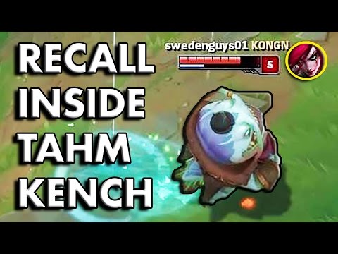 RECALLING INSIDE TAHM KENCH! OP Moving Recall!