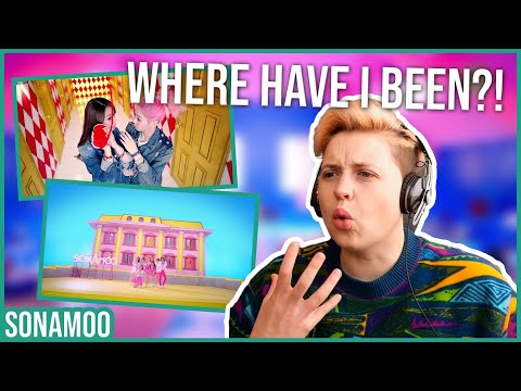 FIRST REACTION to SONAMOO - DEJA VU, CUSHION & 넘나 좋은 것 MVs
