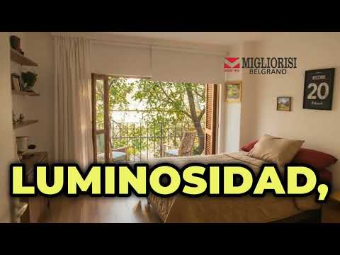 Belgrano 2 ambientes en venta sucre y libertador 