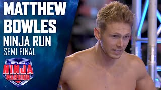 Matt Bowles is the fastest Ninja yet | Australian Ninja Warrior 2020